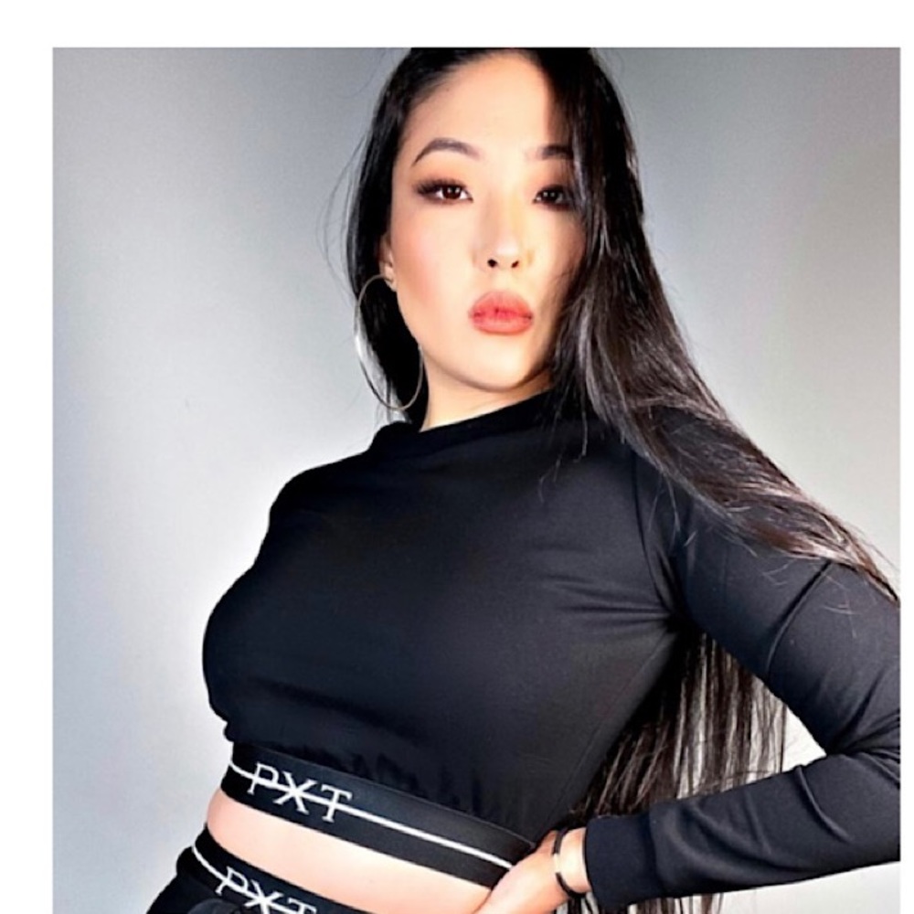 Cassidy PXT Crop Top Long Sleeve Top...Sz: Med